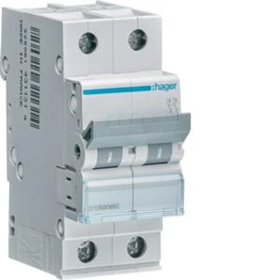 Interruptor de sobrecorriente, 6kA, C, 2 polos, 3A char. C