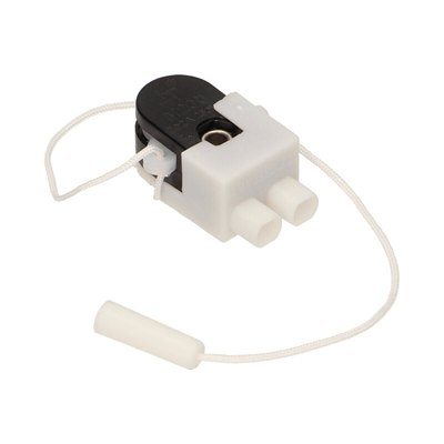 Interruptor de tirador 230V 3A blanco