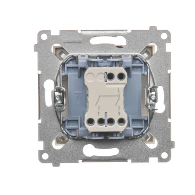Interruptor de vela (módulo) 10A 250V conectores rápidos dorado (metálico)