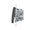 Interruptor de vela (módulo) 230V, bronce mate metálico