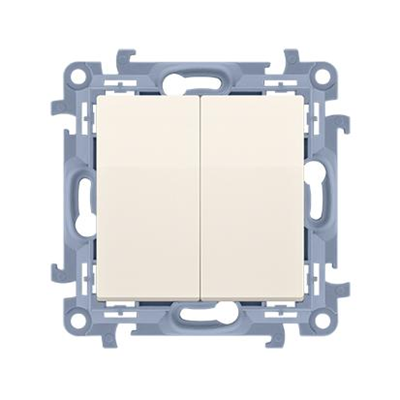 Interruptor de vela SIMON 10 para versión IP44 (módulo), 10 AX, 250 V~, crema