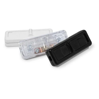 Interruptor deslizante WS-2P/2.5A, pasante, bipolar, 2,5 A/250 V; blanco