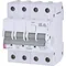 Interruptor diferencial KZS-4M 3p+N A B20/0.03 con protección contra sobrecorriente