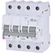 Interruptor diferencial KZS-4M 3p+N A B25/0.03 con protección contra sobrecorriente
