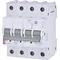 Interruptor diferencial KZS-4M 3p+N A B6/0.1 con protección contra sobrecorriente
