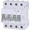 Interruptor diferencial KZS-4M 3p+N A C6/0.5 con protección contra sobrecorriente