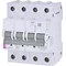 Interruptor diferencial KZS-4M 3p+N AC B10/0.03 con protección contra sobrecorriente.