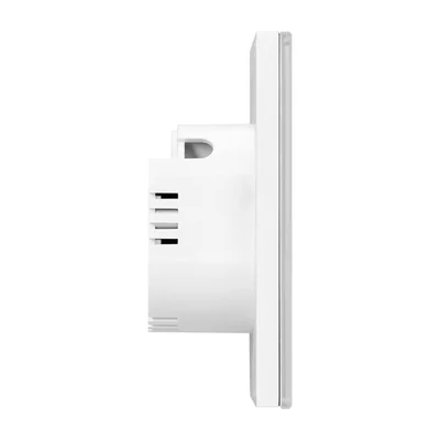 Interruptor doble empotrable Wi-Fi Tuya Smart Home, blanco