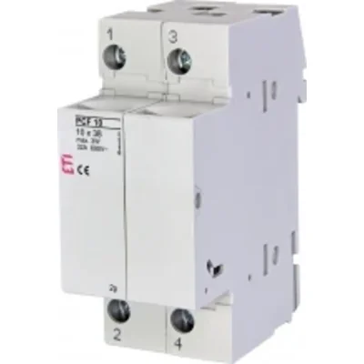 Interruptor fusible de 2 polos PCF 10