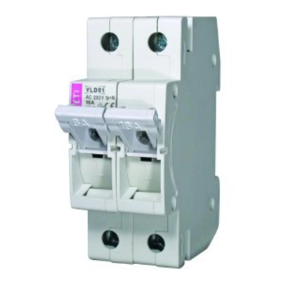 Interruptor fusible de 2 polos VLDO1 16A