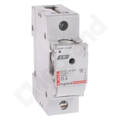Interruptor fusible R 301 25 A 1P
