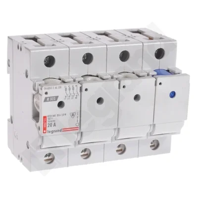Interruptor fusible R 323 20 A 3P+N Seccionador