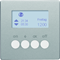 Interruptor horario Quicklink Q.1/Q.3 KNX RF para controladores de persianas y mecanismos de potencia Berker.Net, terciopelo de aluminio, lacado