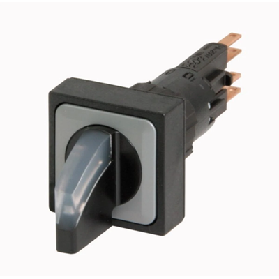 Interruptor iluminado, 2 posiciones, blanco, Q25LWK1R-WS/WB