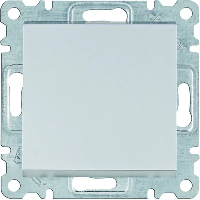 Interruptor LUMINA de 2 polos, plateado