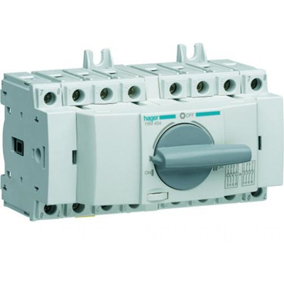 Interruptor modular I-O-II 4x63A