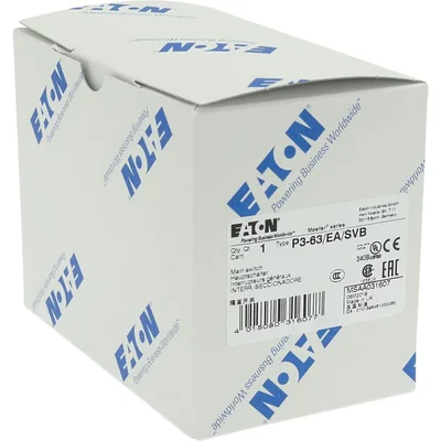 Interruptor principal, 63A, P3-63/EA/SVB