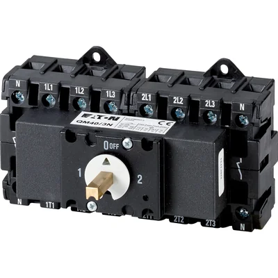 Interruptor QM40/3N 1-0-2 (2x4P) 40A