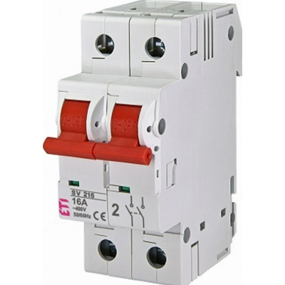 Interruptor-seccionador 16A SV 216