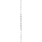 Interruptor unipolar con llave, 2 posiciones, 0-I, contacto NA, blanco