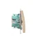 Interruptor unipolar con retroiluminación (módulo) 10A 250V beige