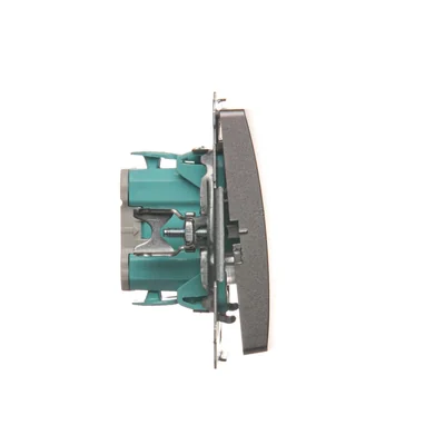 Interruptor unipolar (módulo) 10A 250V terminales de tornillo inox (metálicos)