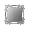 Interruptor unipolar SAPPHIRE - color plata