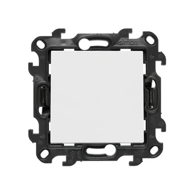Interruptor unipolar SIMON 24 de 10 AX, color blanco