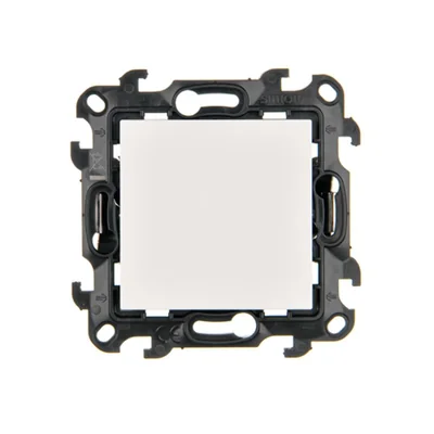 Interruptor unipolar SIMON 24 de 10 AX, color blanco