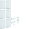 Interruptor vertical UNIVERS de 6 polos