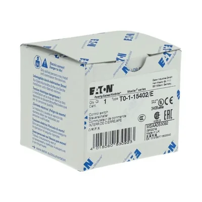 Interruttore a camma, 20 A, 6,5 kW, T0-1-15402/E