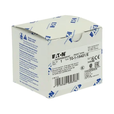 Interruttore a camma, 20A, 6, 5kW, T0-1-15421/E