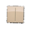 Interruttore a candela (modulo) 230V, beige