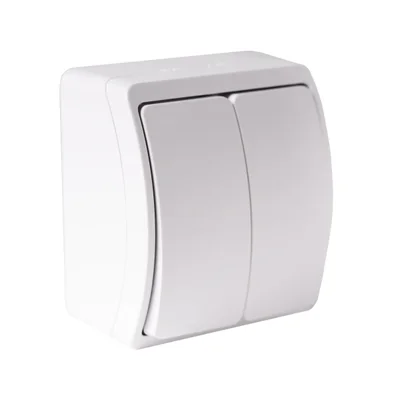 Interruttore a candela n/t IP44 bianco, Koala