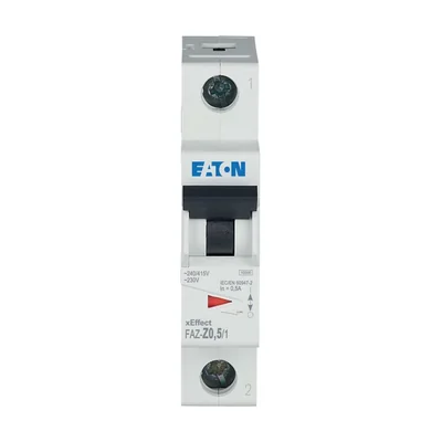 Interruttore automatico, 0,5 A, 1 polo, FAZ-Z0,5/1
