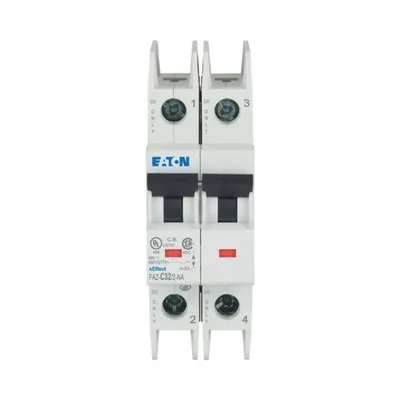 Interruttore automatico 2-marce versione NA, 32A, C-Char FAZ-C32/2-NA