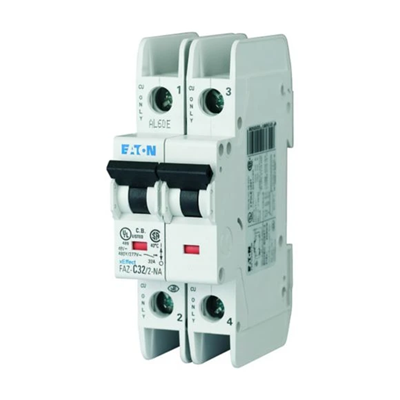 Interruttore automatico 2-marce versione NA, 32A, C-Char FAZ-C32/2-NA