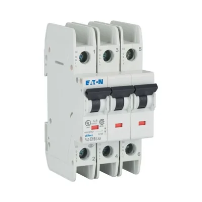 Interruttore automatico 3 marce versione NA, 15A, C-Char FAZ-C15/3-NA