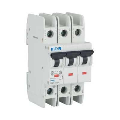 Interruttore automatico 3 marce versione NA, 4A, C-Char FAZ-C4/3-NA