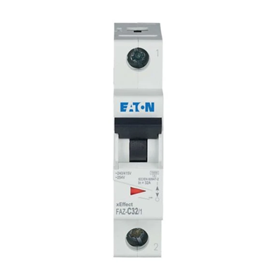 Interruttore automatico, 32 A, 1 polo, FAZ-C32/1