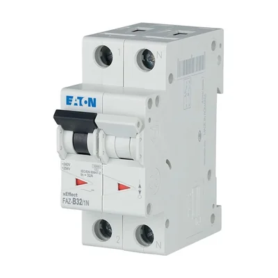 Interruttore automatico, 32A, polo 1+N, FAZ-B32/1N