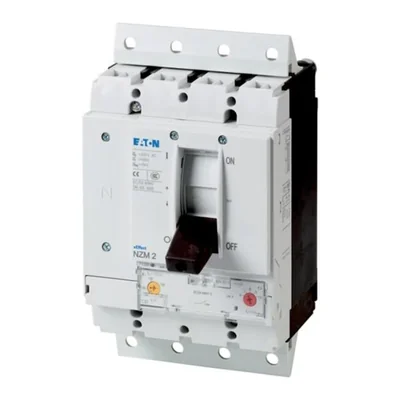 Interruttore automatico, 4 poli, 160A 100A in 4 poli, spina, installazione e protezione cavo NZMH2-4-A160/100-SVE