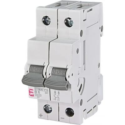 Interruttore automatico CC ETIMAT P10-DC 2p B6