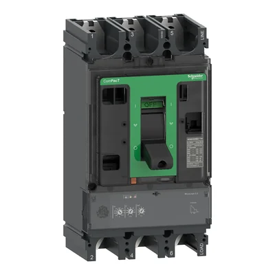 Interruttore automatico, ComPacT NSX, NSX630N, Mic2.3, 630A, 3P, 50kA