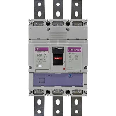 Interruttore automatico di potenza EB2 800/3LF 800A 3P 3P, 36kA, sgancio TM (regolazione magnetica)