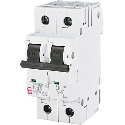 Interruttore automatico ETIMAT 10 1p+N B2