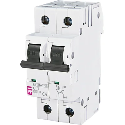 Interruttore automatico ETIMAT 10 1p+N C1
