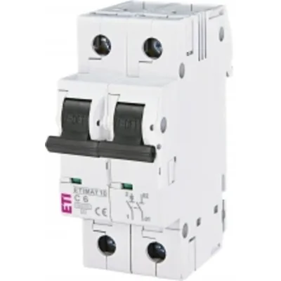 Interruttore automatico ETIMAT 10 1p+N C6