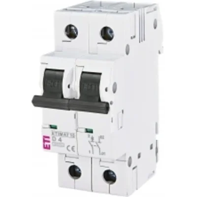 Interruttore automatico ETIMAT 10 1p+N D4
