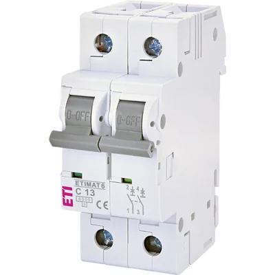Interruttore automatico ETIMAT 6 2p C13